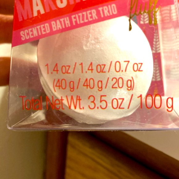 NWT set of scented bath fizzer trio. Great stocking stuffers - Picture 8 of 9